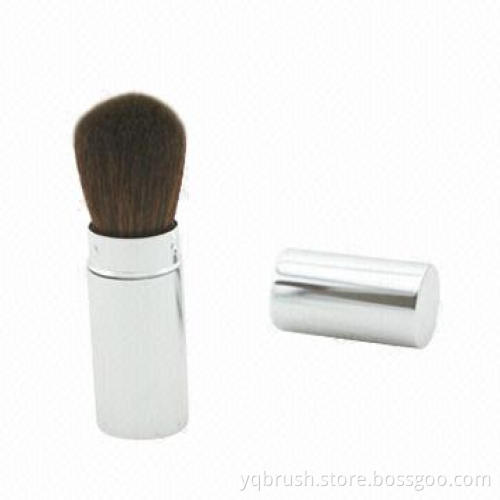 Retractable Kabuki Brush, Made of Synthetic or Natural Hair
